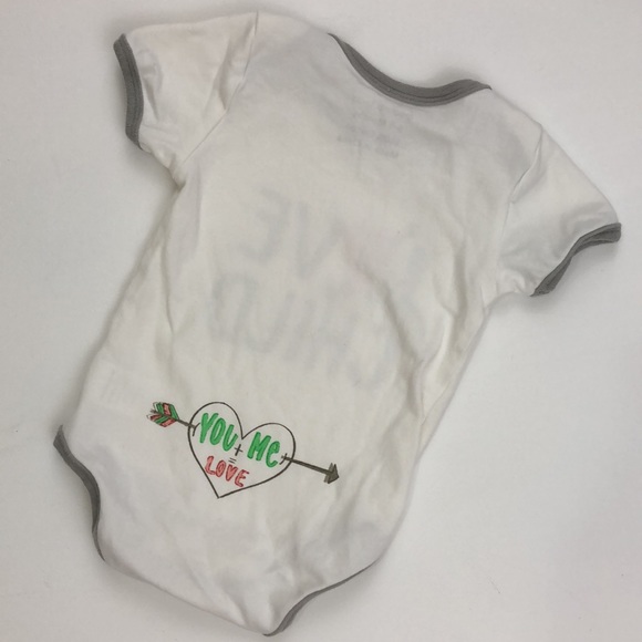 NWOT LOVE CHILD Cotton Unisex Onesie 6-9 Months - Picture 3 of 5